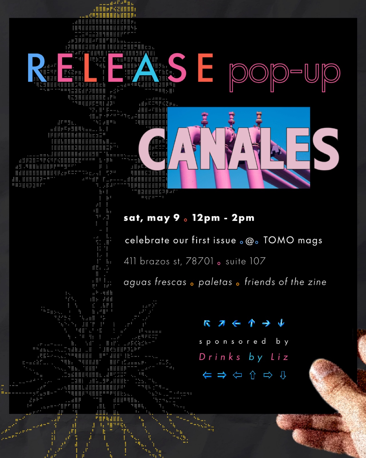 CANALES release pop-up flyer